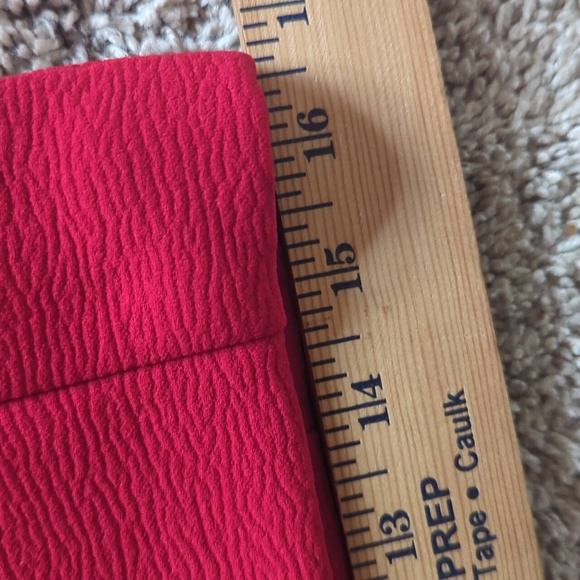 Calvin Klein Red Sleeveless Midi Sheath Dress Size 2 - Picture 13 of 13